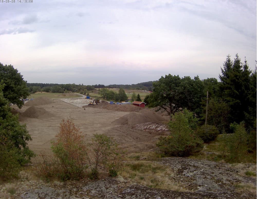 4 - Schakta matjord p Tjörns golfklubb